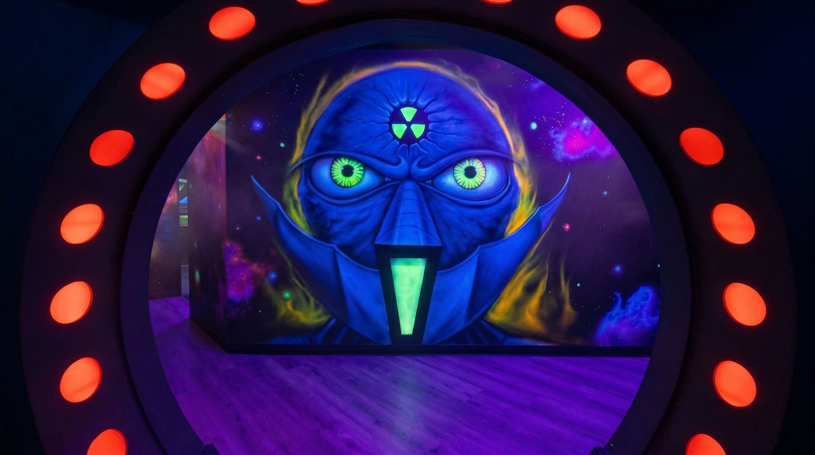 Laser tag arena
